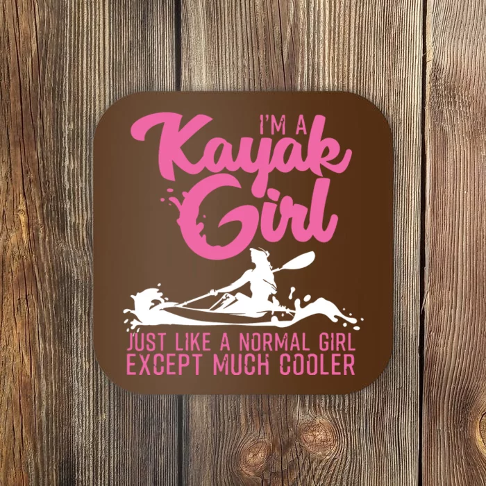 Funny Kayaking Gift For Cool Kayak Paddling Lover Coaster