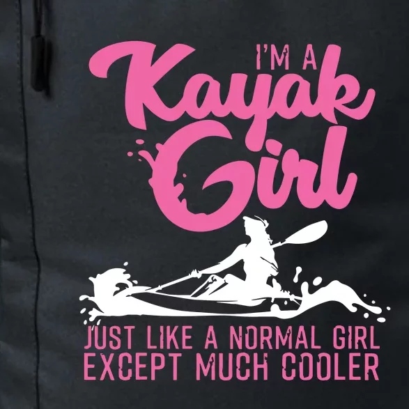 Funny Kayaking Gift For Cool Kayak Paddling Lover Daily Commute Backpack