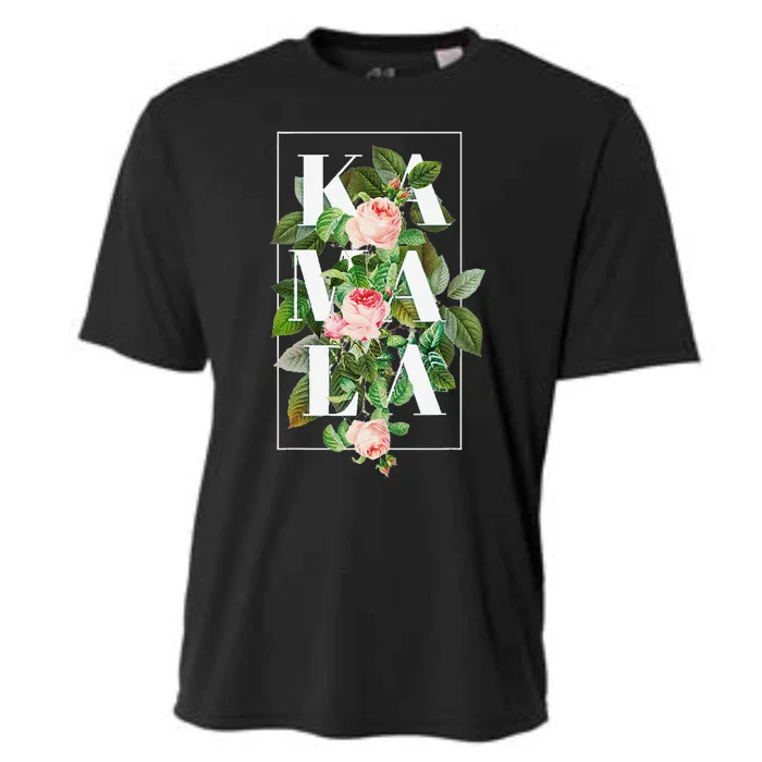 Floral Kamala Gift Cooling Performance Crew T-Shirt