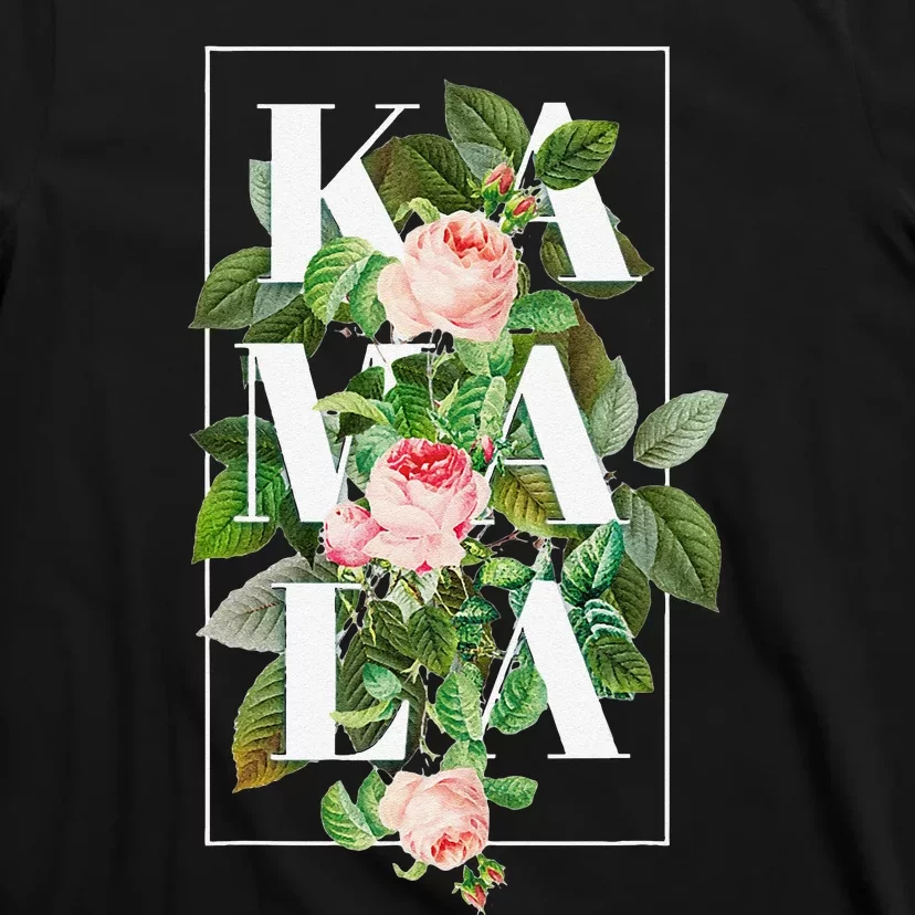 Floral Kamala Gift T-Shirt