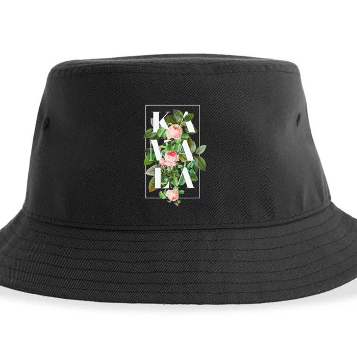 Floral Kamala Gift Sustainable Bucket Hat