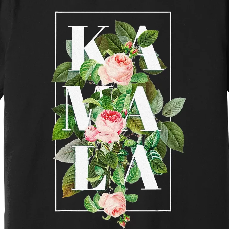 Floral Kamala Gift Premium T-Shirt