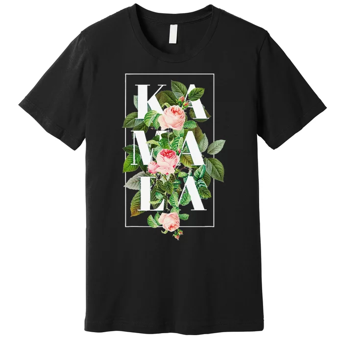 Floral Kamala Gift Premium T-Shirt