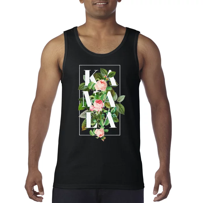 Floral Kamala Gift Tank Top