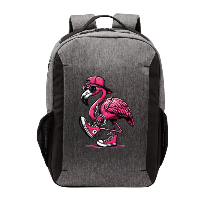 Flamingo Kamala Harris For President 47th Retro Vector Backpack