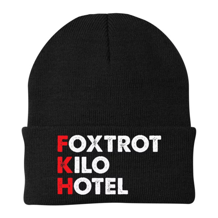 Foxtrot Kilo Hotel Fkh Funny Kamala Knit Cap Winter Beanie