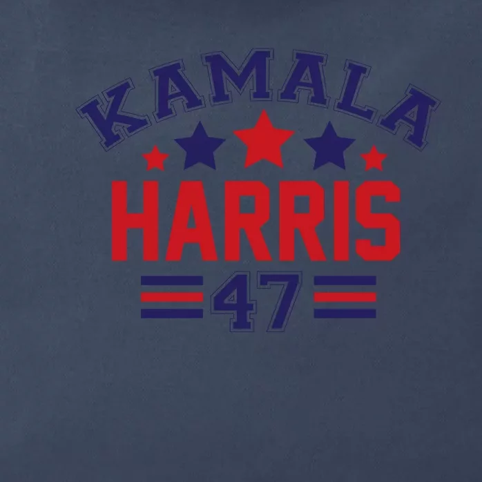 Funny Kamala Harris 47 Zip Tote Bag