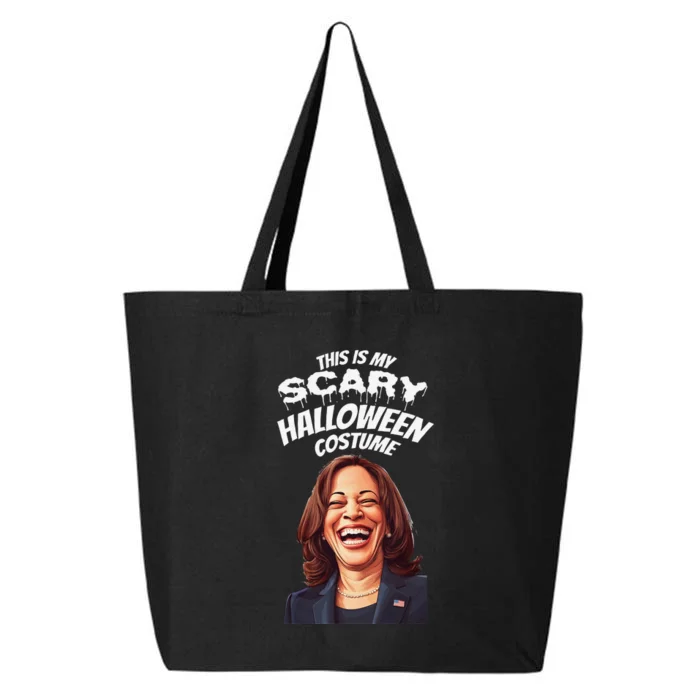 Funny Kamala Harris Scary Halloween Gag President Costume Gift 25L Jumbo Tote