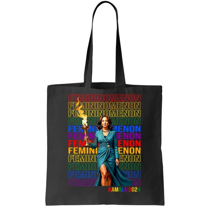 Femininomenon Kamala Harris 2024 Tote Bag