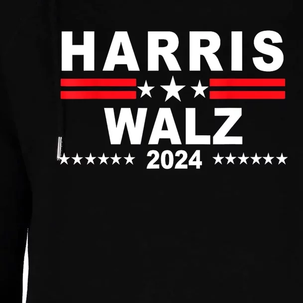 Funny Kamala Harris Tim Waltz Walz 2024 Gift Womens Funnel Neck Pullover Hood