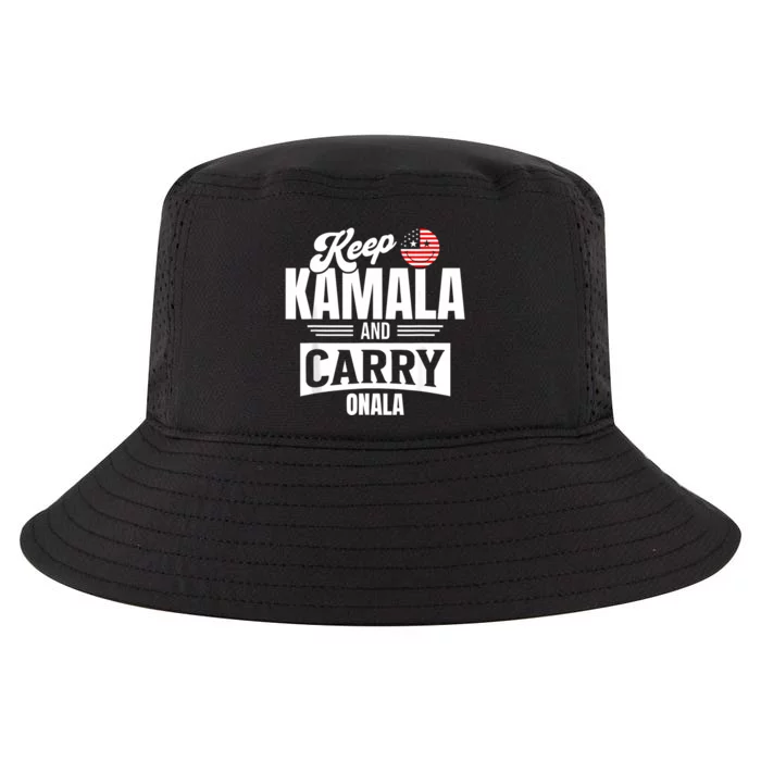 Funny Kamala Harris President Cool Comfort Performance Bucket Hat