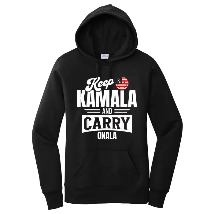 Funny Kamala Harris President Women's Pullover Hoodie