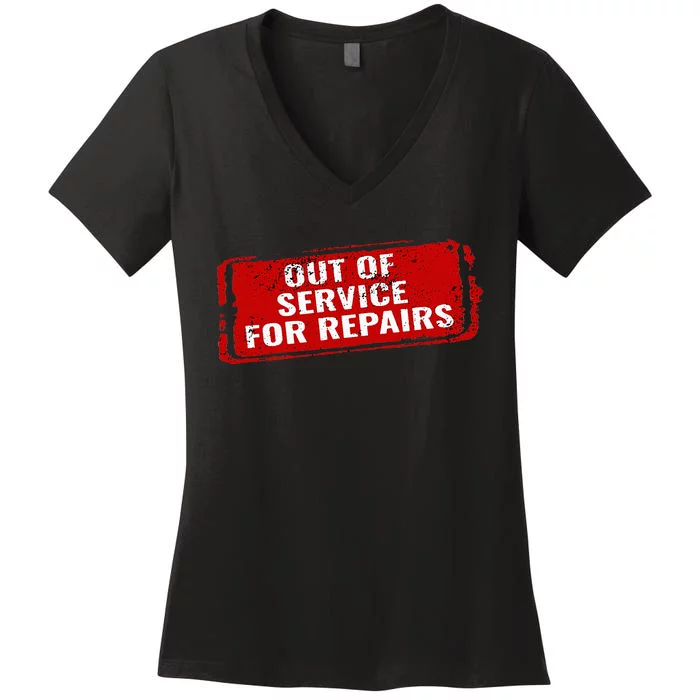 Funny Knee Hip Shoulder Joint Replacement Surgery Women's V-Neck T-Shirt