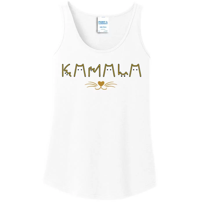 Funny Kamala Harris Cat Ladies And Cat Guy Ladies Essential Tank