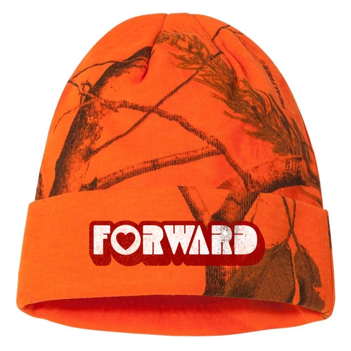 Forward Kamala Harris Tim Walz Waltz 2024 Gift Kati - 12in Camo Beanie