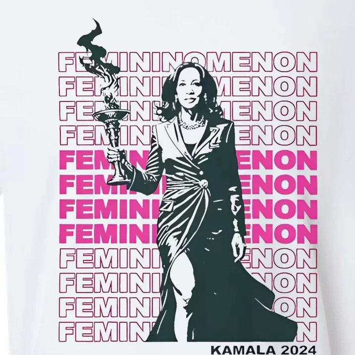 Femininomenon Kamala Harris 2024 Sueded Cloud Jersey T-Shirt