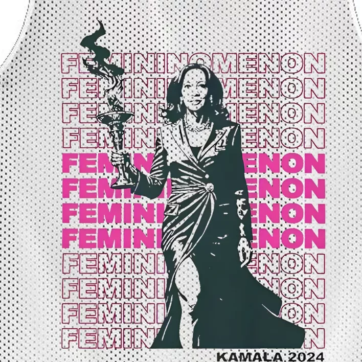 Femininomenon Kamala Harris 2024 Mesh Reversible Basketball Jersey Tank