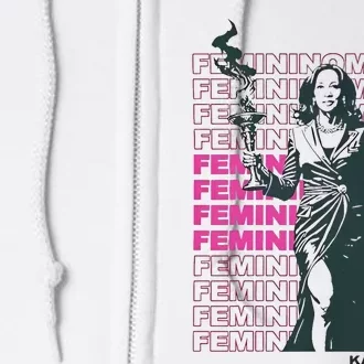 Femininomenon Kamala Harris 2024 Full Zip Hoodie