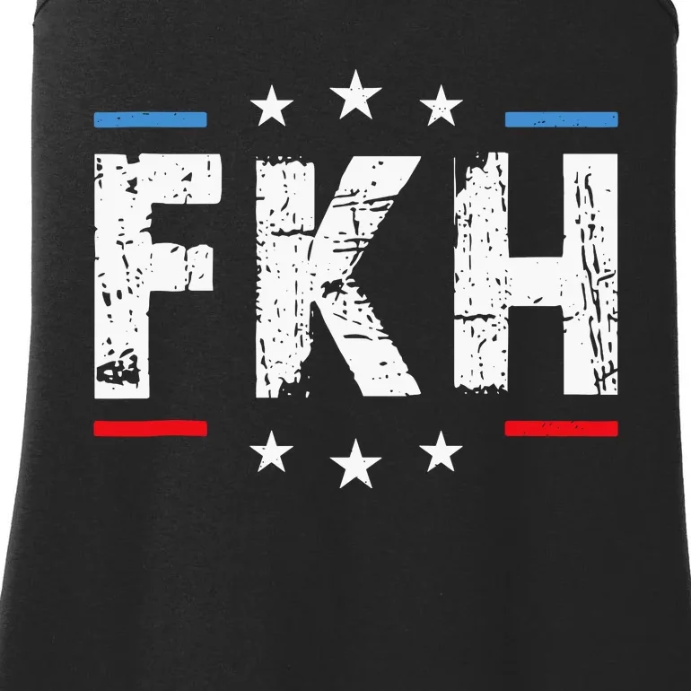 Foxtrot Kilo Hotel Fkh Funny Kamala Ladies Essential Tank