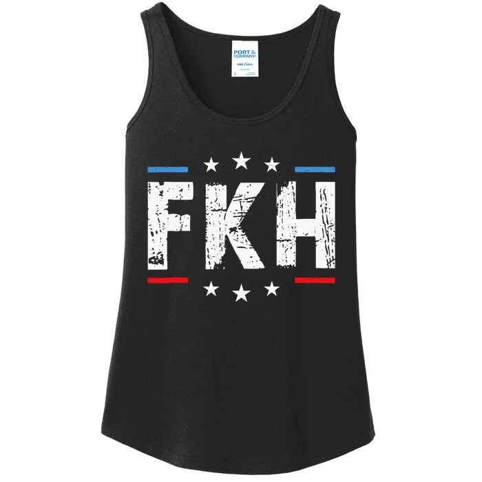 Foxtrot Kilo Hotel Fkh Funny Kamala Ladies Essential Tank