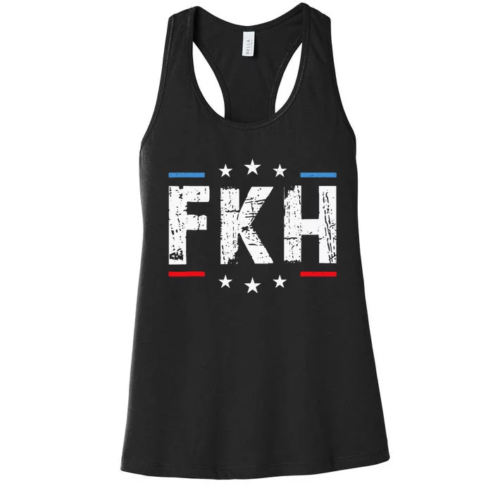 Foxtrot Kilo Hotel Fkh Funny Kamala Women's Racerback Tank