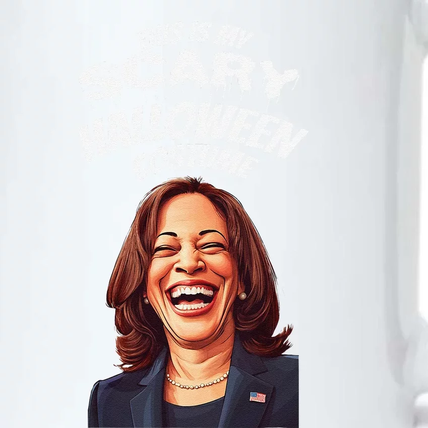 Funny Kamala Harris Scary Halloween Gag President Costume Black Color Changing Mug