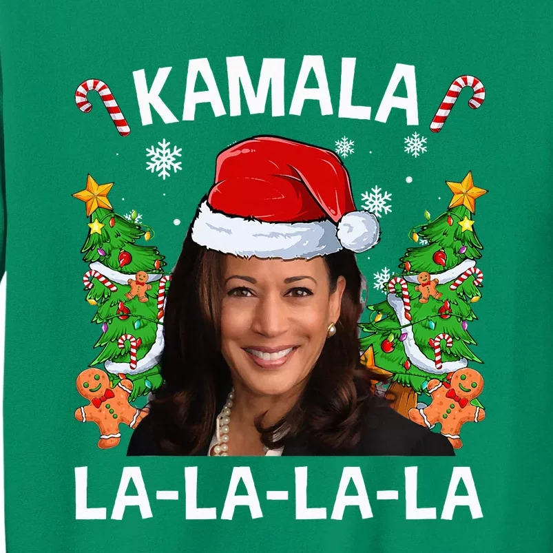 Funny Kamala Harris 2024 Christmas Comma La Sweatshirt