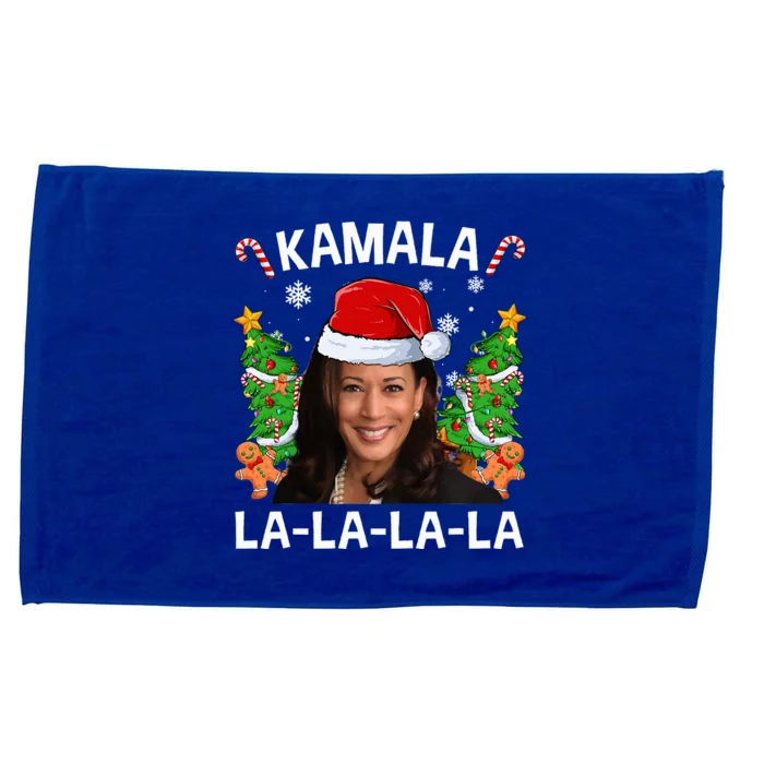 Funny Kamala Harris 2024 Christmas Comma La Microfiber Hand Towel