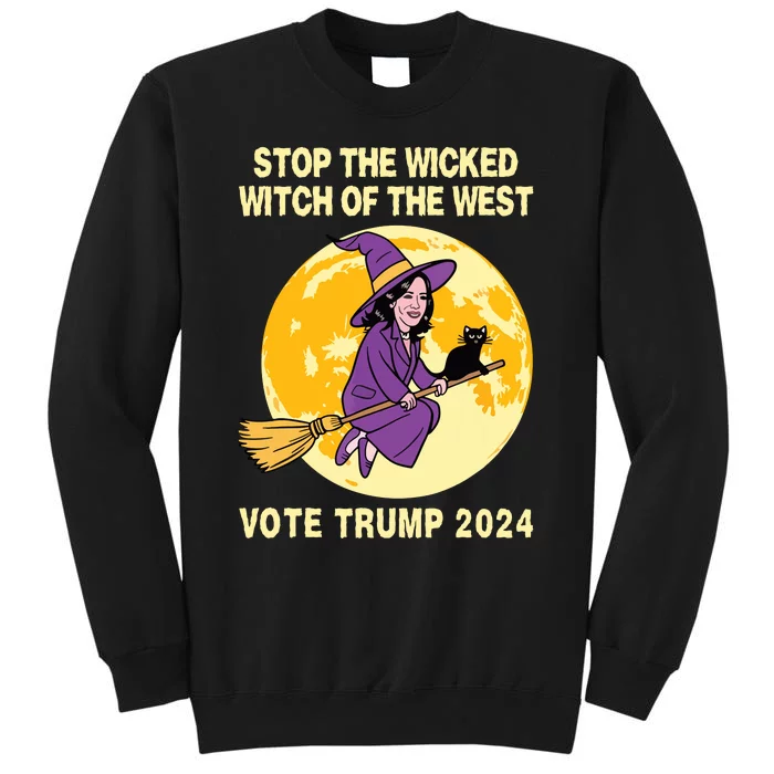 Funny Kamala Harris Stop The Wicked Witch Of The West Sweatshirt