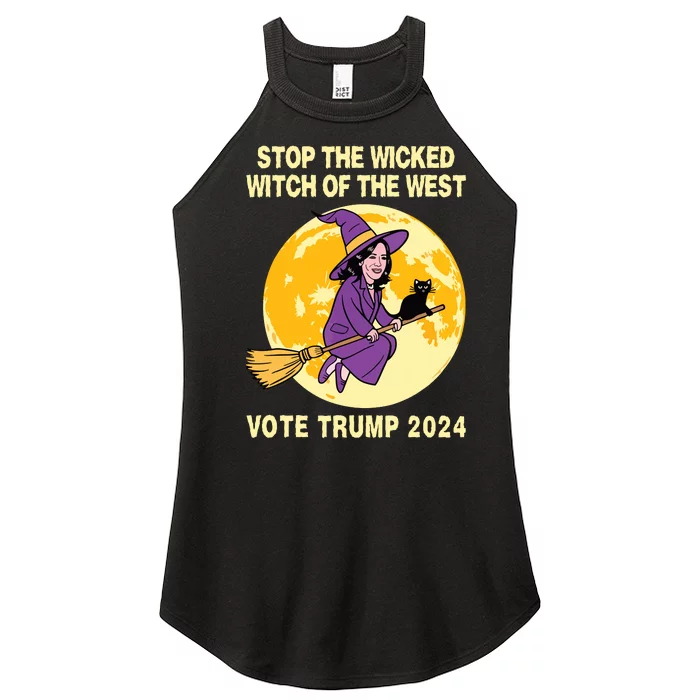 Funny Kamala Harris Stop The Wicked Witch Of The West Women’s Perfect Tri Rocker Tank