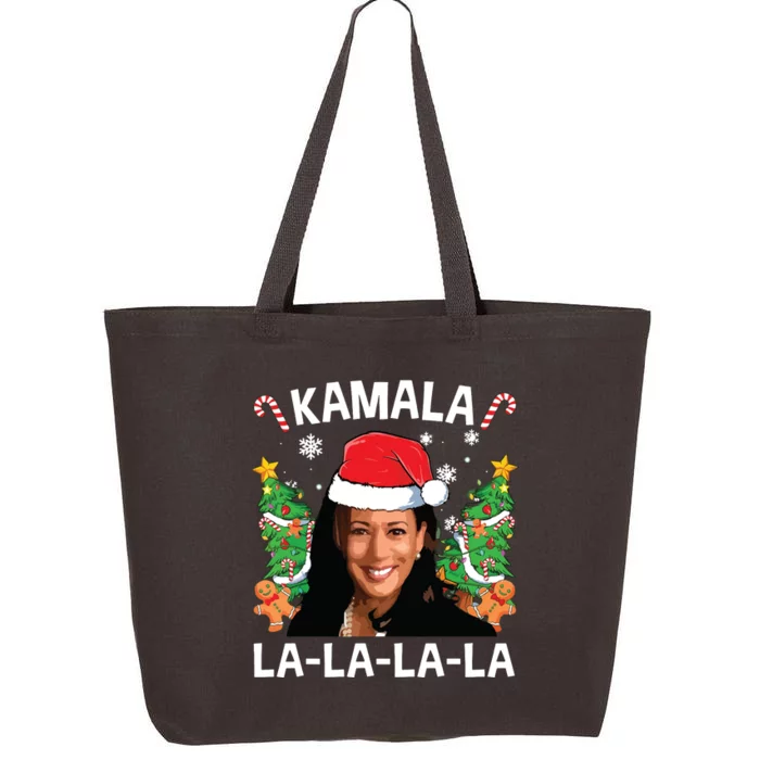 Funny Kamala Harris 2024 Christmas Comma La Xmas 25L Jumbo Tote