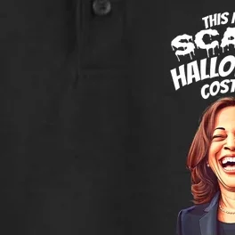 Funny Kamala Harris Scary Halloween Gag President Costume Dry Zone Grid Performance Polo