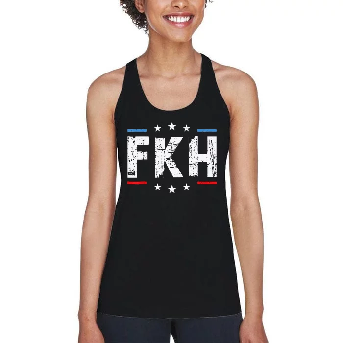 Foxtrot Kilo Hotel Fkh Funny Kamala Women's Racerback Tank