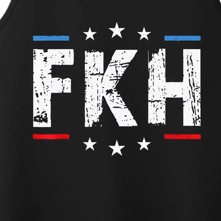 Foxtrot Kilo Hotel Fkh Funny Kamala Performance Tank