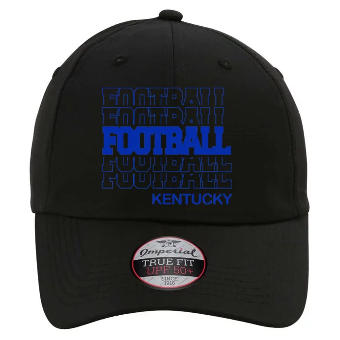 Football Kentucky In Modern Stacked Lettering The Original Performance Cap