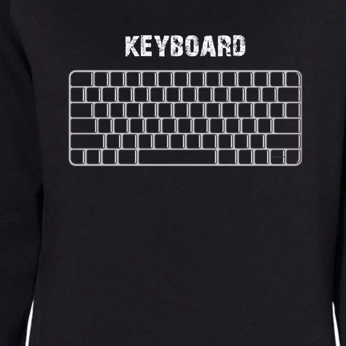 Familiar Keyboard Image In TodayS Life Womens California Wash Sweatshirt