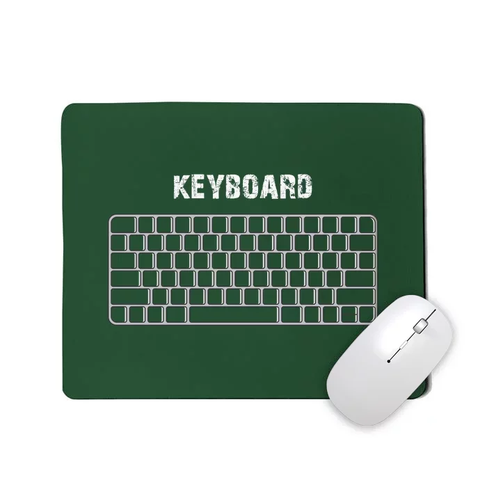 Familiar Keyboard Image In TodayS Life Mousepad