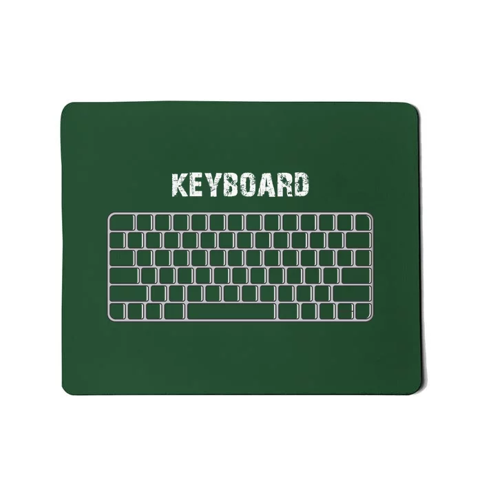 Familiar Keyboard Image In TodayS Life Mousepad