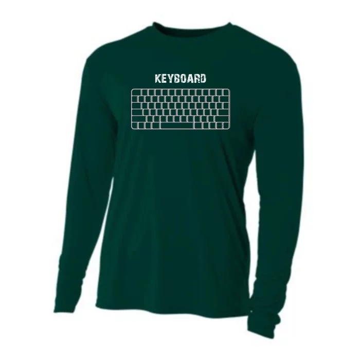 Familiar Keyboard Image In TodayS Life Cooling Performance Long Sleeve Crew