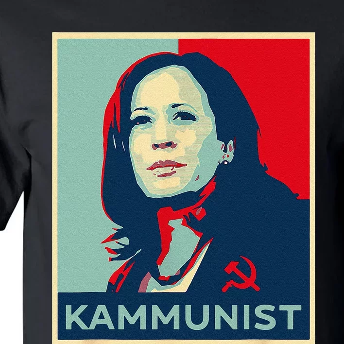 Funny Kammunist Kamala Harris 2024 Kamunism Communist Tall T-Shirt