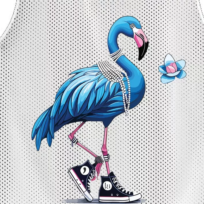 Flamingo Kamala Lotus Mesh Reversible Basketball Jersey Tank