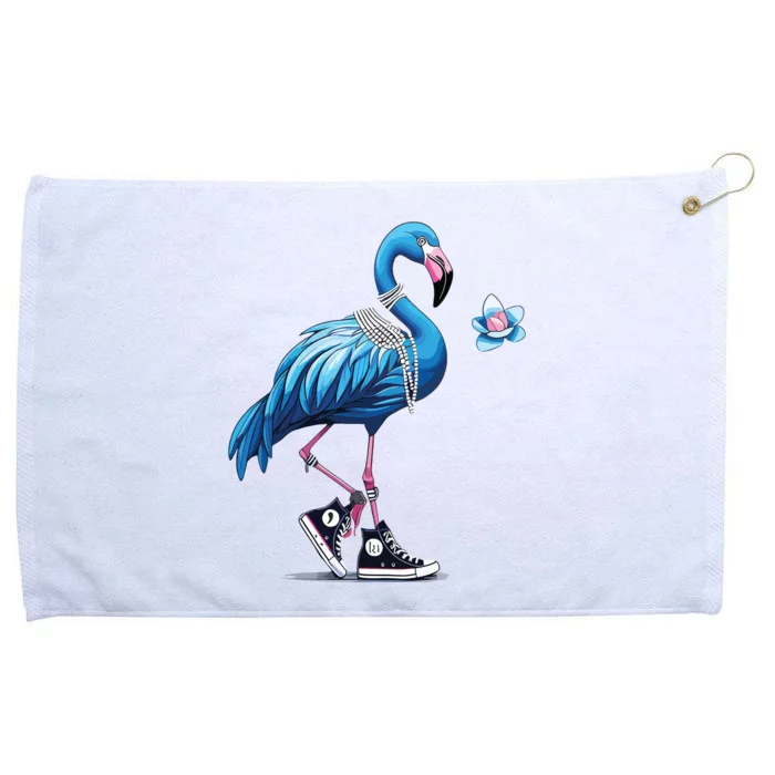 Flamingo Kamala Lotus Grommeted Golf Towel