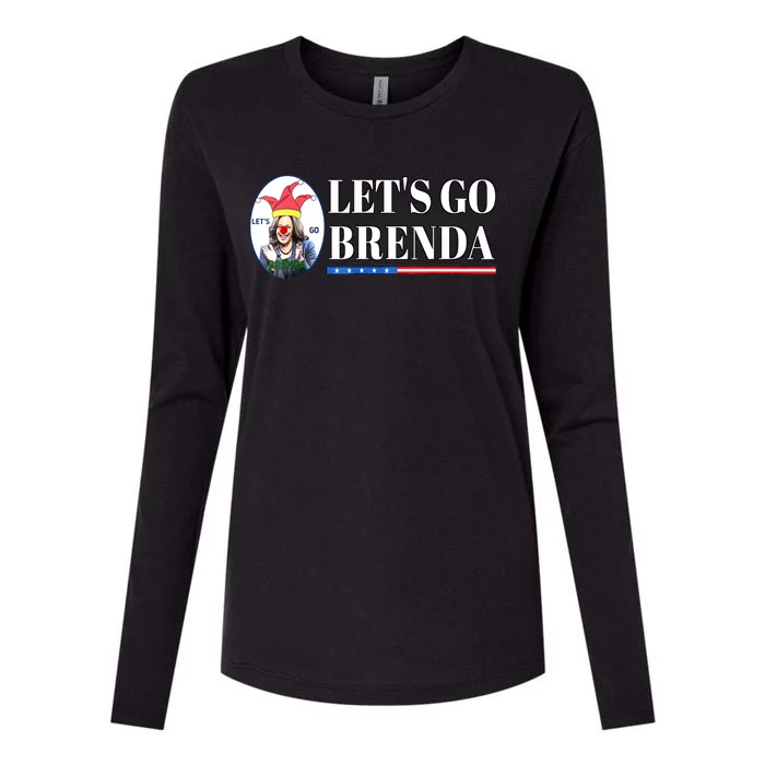 Funny Kamala Lets Go Brenda Laughin Harris Womens Cotton Relaxed Long Sleeve T-Shirt