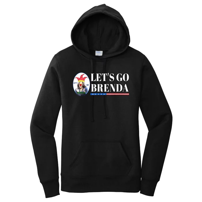 Funny Kamala Lets Go Brenda Laughin Harris Women's Pullover Hoodie