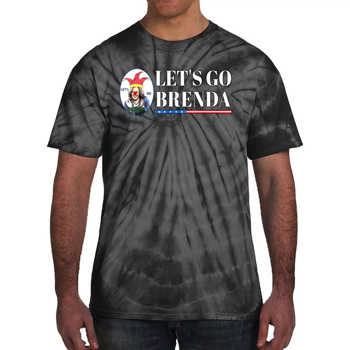 Funny Kamala Lets Go Brenda Laughin Harris Tie-Dye T-Shirt