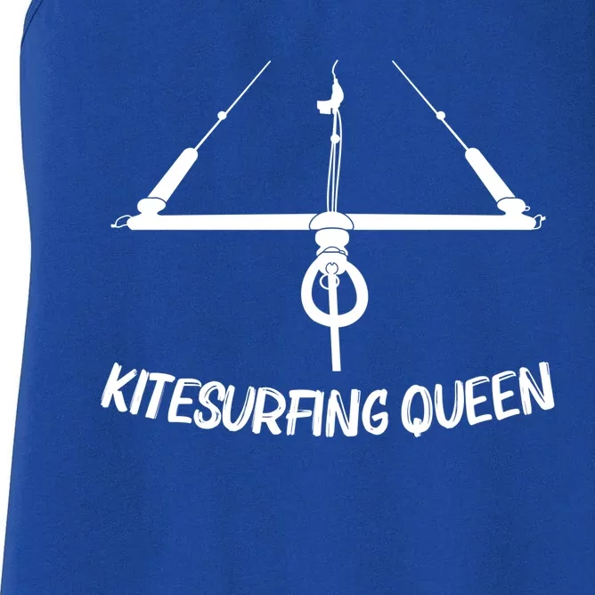 Funny Kitesurfing Mom Kiteboarding Kite Surfing Gift Women's Racerback Tank