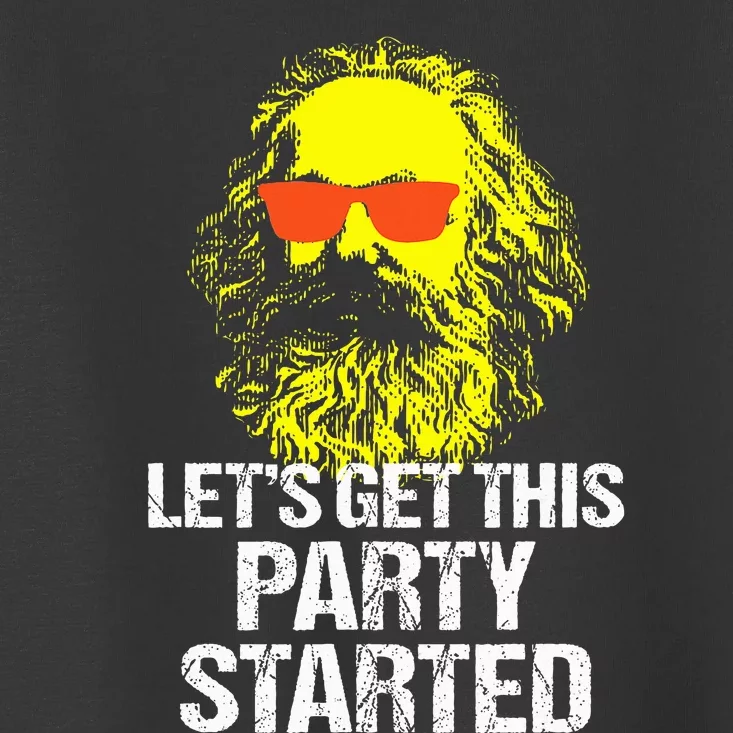 Funny Karl Marx Communist Party Toddler T-Shirt