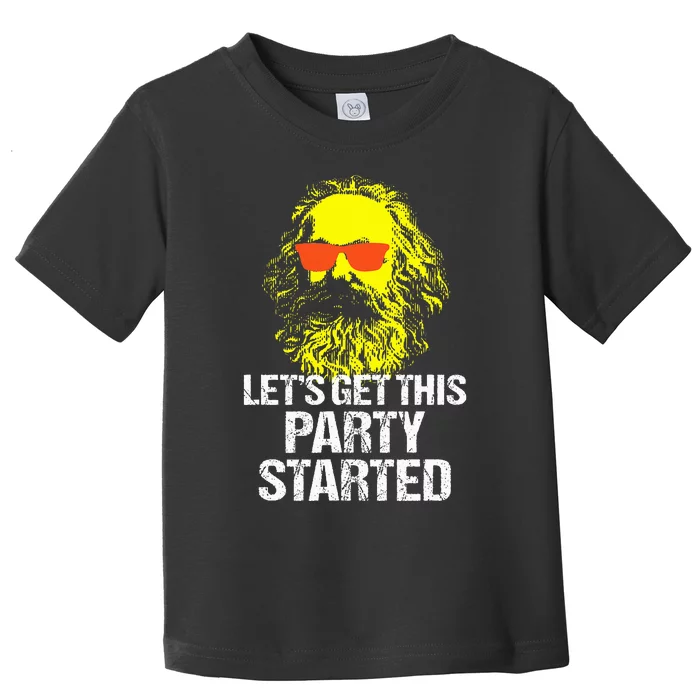 Funny Karl Marx Communist Party Toddler T-Shirt