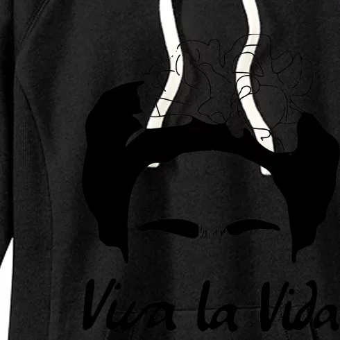 Frida Kahlo Mexico Artist Lover Viva La Vida Women's Fleece Hoodie