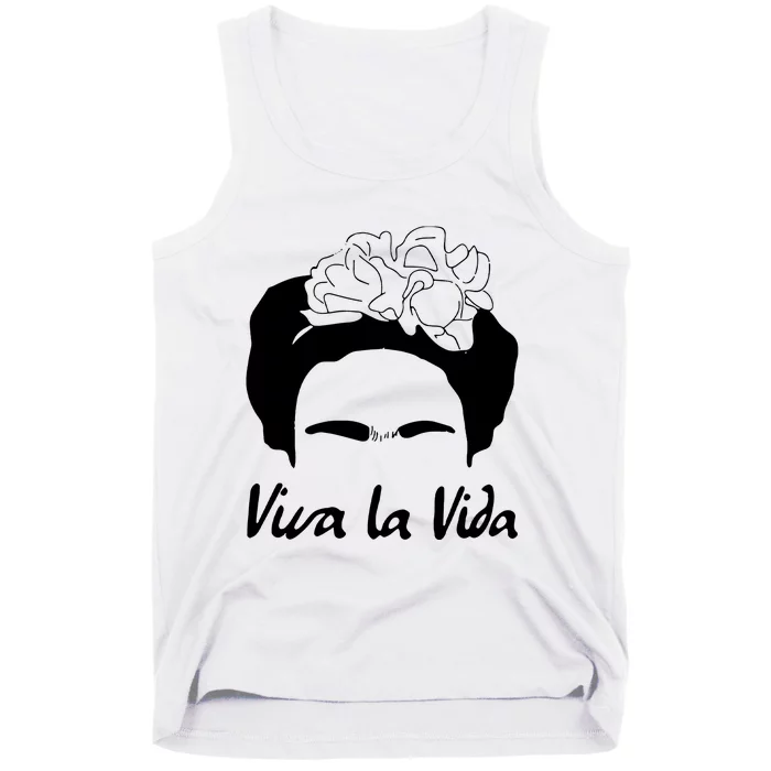 Frida Kahlo Mexico Artist Lover Viva La Vida Tank Top